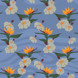 Wading Hibiscus Wallpaper.png