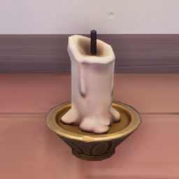 An in-game look at Winterlights Candle Ornament.