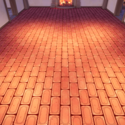 An in-game look at Copper Brick Floor.