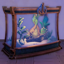 An in-game look at Fisher's Aquarium.