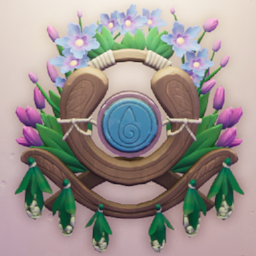 An in-game look at Spring Acceptance Wreath.