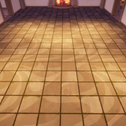An in-game look at Slate Swirl Tile Floor.