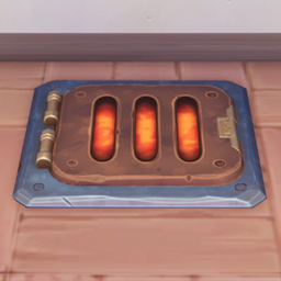 An in-game look at PalTech Square Floor Vent.