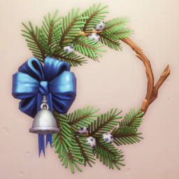 An in-game look at Winterlights Silver Wreath.