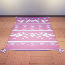 Log Cabin Patterned Rug Berry Ingame.png