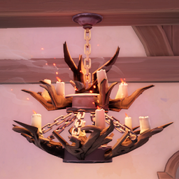 An in-game look at Antler Chandelier.