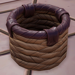 An in-game look at Cozy Rattan Basket.