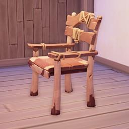 An in-game look at Makeshift Armchair.