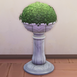 An in-game look at Bellflower Shrub Planter.