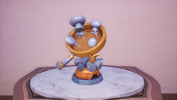 An in-game look at Gold Cooking Trophy.