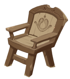 The icon of Homestead Armchair in the in-game inventory.