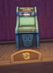 Rage Against the Arcade Machine as seen in-game at the Underground.