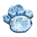 Het icoon van Kattenpoot Diamant in de in-game inventaris.