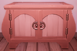 An in-game look at Homestead Small Dresser.