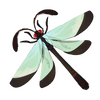 Inky Dragonfly