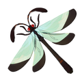 The icon of Inky Dragonfly in the in-game inventory.