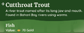 Cutthroat Trout Item Tooltip.png