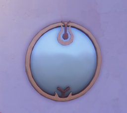 An in-game look at Capital Chic Round Mirror.