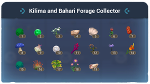Kilima and Bahari Forage Collector Achievement Details Page.png