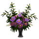 Rabenholz-Blumen-Pflanzgefäß