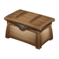 The icon of Wooden Storage Chest in the in-game inventory.