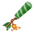 The icon of Green Roctail Firework in the in-game inventory.