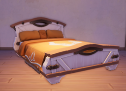 An in-game look at Ranch House Bed.