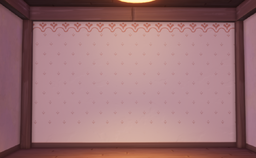 An in-game look at Country Comforts Wallpaper.