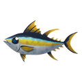 The icon of Yellowfin Tuna in the in-game inventory.