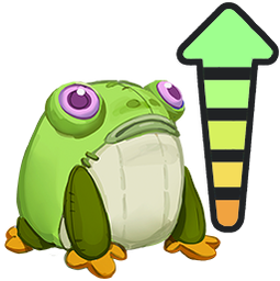 The icon of Giga Frogbert Plush in the in-game inventory.