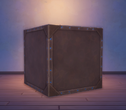 An in-game look at Builders Large Copper Crate.
