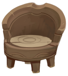 The icon of Homestead Cozy Chair in the in-game inventory.