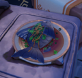 An in-game look at Steamed Fish.