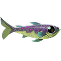 The icon of Enchanted Pupfish in the in-game inventory.