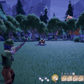 Orange Roctail Firework as seen in game.