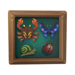 The icon of Kilima Bug Collector's Display Box in the in-game inventory.