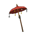 Makeshift Patio Umbrella