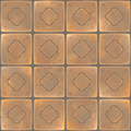Brass Furnace Tile Floor