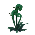 The icon of Fiddlefrond Flower in the in-game inventory.