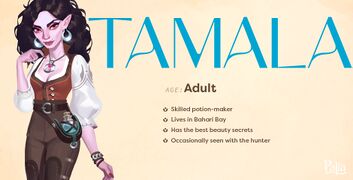 Carte de révélation de Tamala[1]