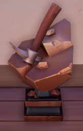 An in-game look at Bronze Mining Trophy.