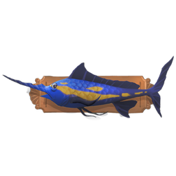 The icon of Star Kilima Fisher's Mounted Fish in the in-game inventory.