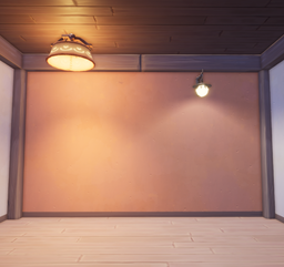 An in-game look at Sunset Citrine Stucco Wall.