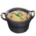 The icon of Cream of Mushroom Soup in the in-game inventory.