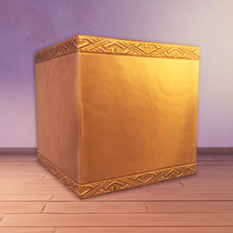 An in-game look at Builders Large Gold Crate.