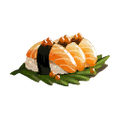 The icon of Sushi in the in-game inventory.