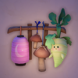 An in-game look at Maji Market Veggie Lantern.