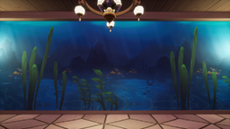 An in-game look at Under the Sea Wallpaper.