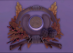 An in-game look at Fall Acceptance Wreath.