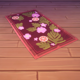 An in-game look at Summer Stripe Floral Towel.